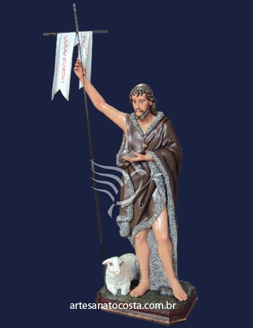 São João Batista 170cm - Artesanato Costa